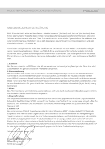 Unbedenklichkeitserklärung